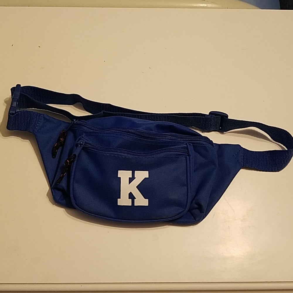 Blue body pouch